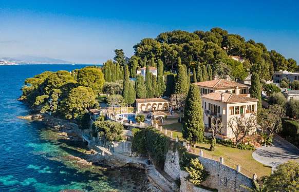 Villa de luxe à Cap Ferrat avec vue mer panoramique