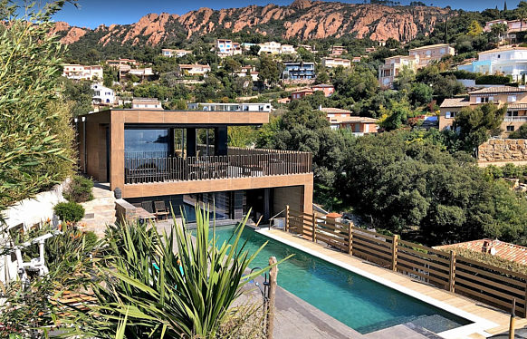 Villa modern avec piscine à Agay, Saint-Raphaël