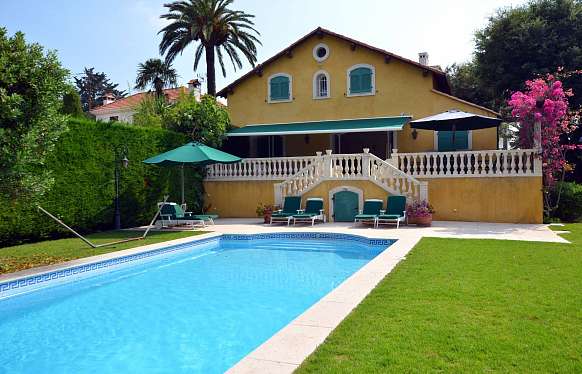 Villa for rent near the beach in Cap d'Antibes