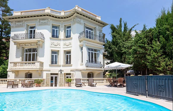 Villa Belle Epoque avec vue mer proche plage à Villefranche-sur-Mer