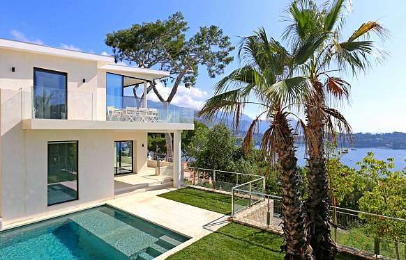 Location villa vue mer à Villefranche sur Mer