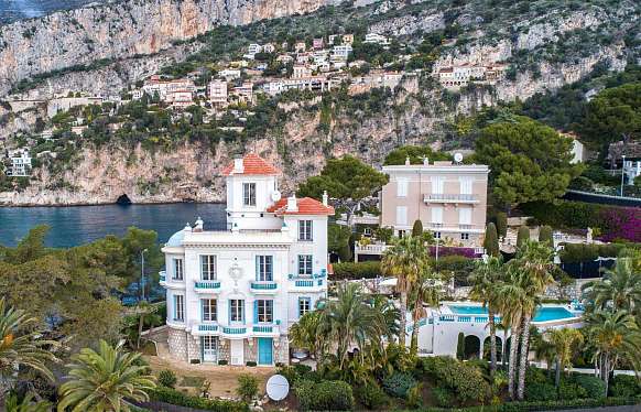 Villa Belle époque à la location à Cap d'Ail