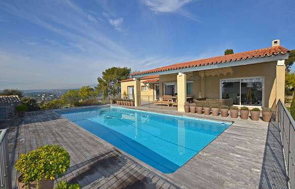 Villa in a neo-provencal style to lease at Biot