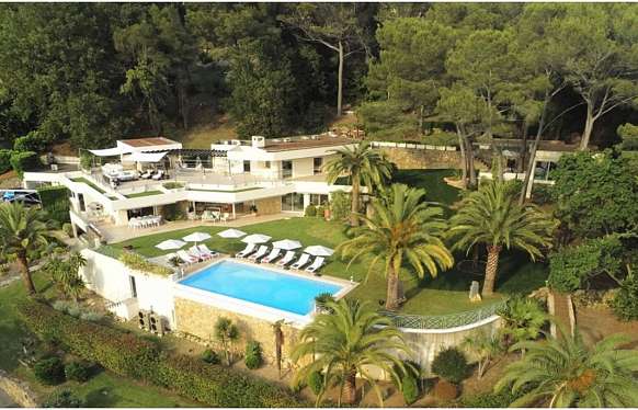 Villa vue mer, montagnes et baie de Cannes