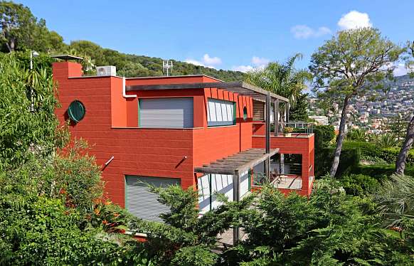 Villa contemporaine sur les hauteurs de Villefranche-sur-Mer