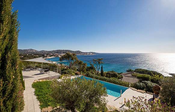 Sea view house in Saint-Maxime close to beach